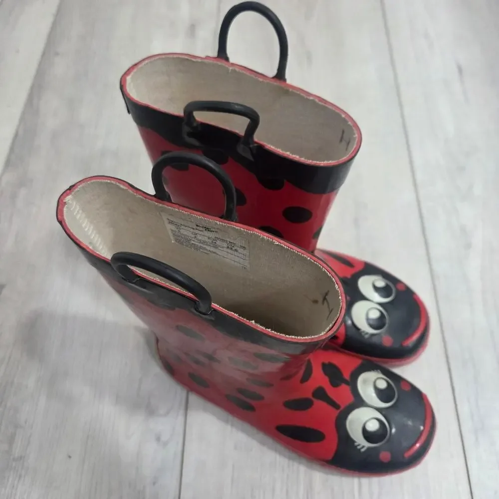 Western Chief Red Ladybug Children's Boots